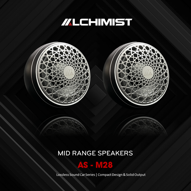 Mid Range Speakers ALCHIMIST AS-M28 Alchimist AS-M28 Mid Range Speakers – Elevate Your In-Car Audio Experience