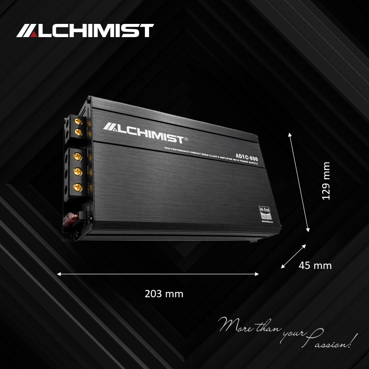 DSP Alchimist AD1C-600 Digital Signal Processing Class D