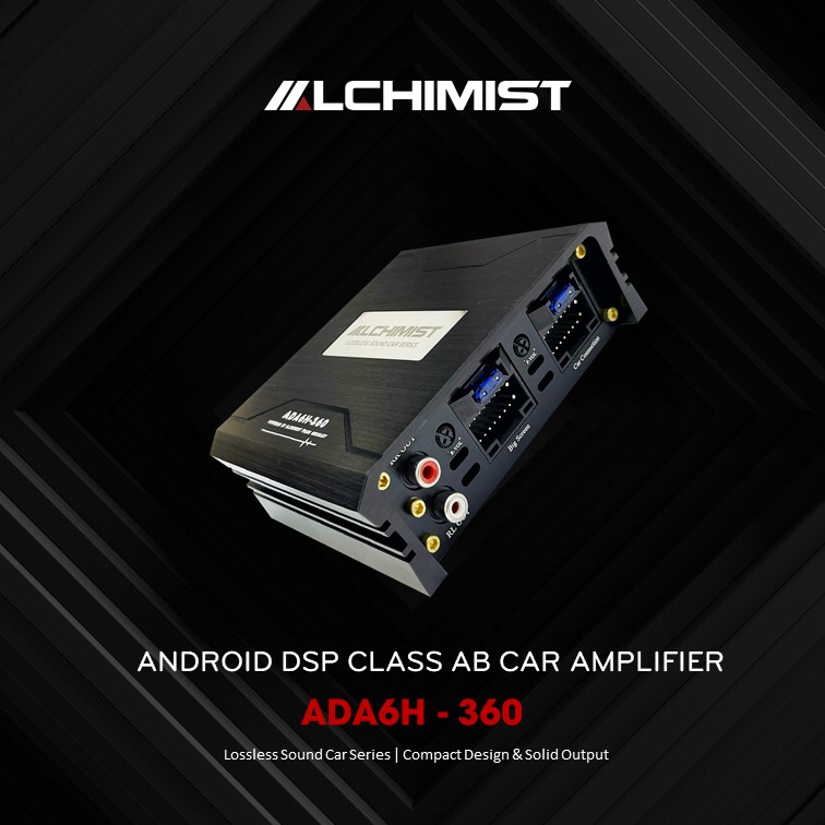 ALCHIMIST ADA6H-360 Digital Signal Processing Alchimist ADA6H-360 Digital Signal Processors Audio Quality Adjustment for Android Car Screens
