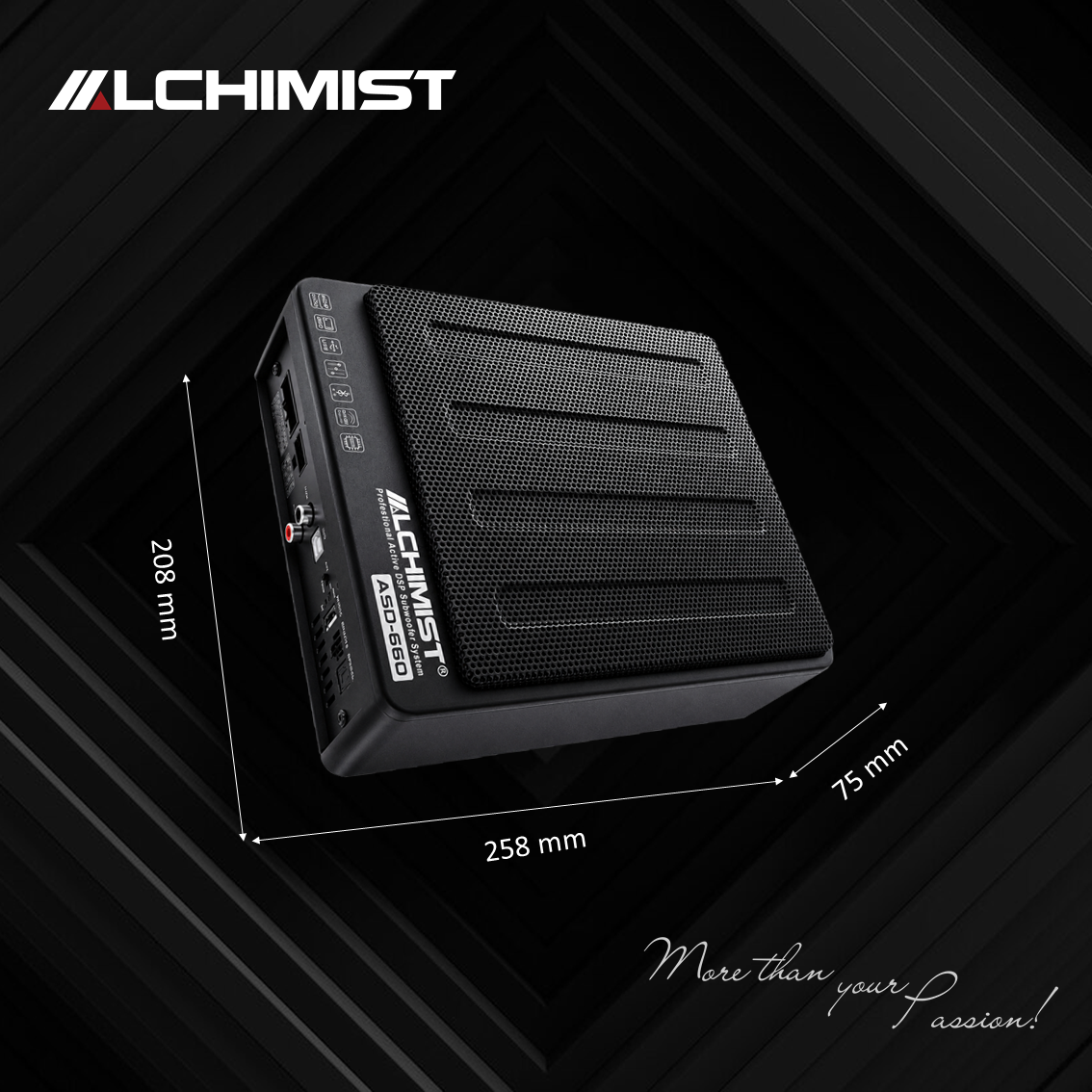 ALCHIMIST ASD-660 DSP Powered Active Subwoofer System