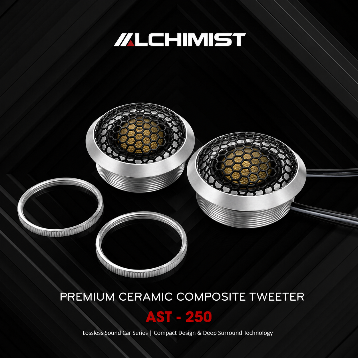 ALCHIMIST AST-250 Premium Ceramic Composite Tweeter