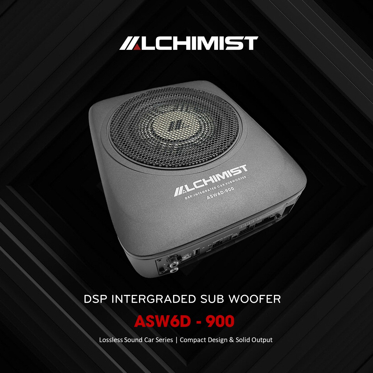 Subwoofer Digital Signal Processing ALCHIMIST ASW6D-900 Alchimist ASW6D-900 Digital Signal Processors Integrated Subwoofer Audio Quality