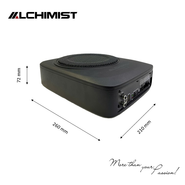 ALCHIMIST ASW6D-900 Subwoofer Digital Signal Processing Alchimist ASW6D-900 Digital Signal Processors Integrated Subwoofer Audio Quality